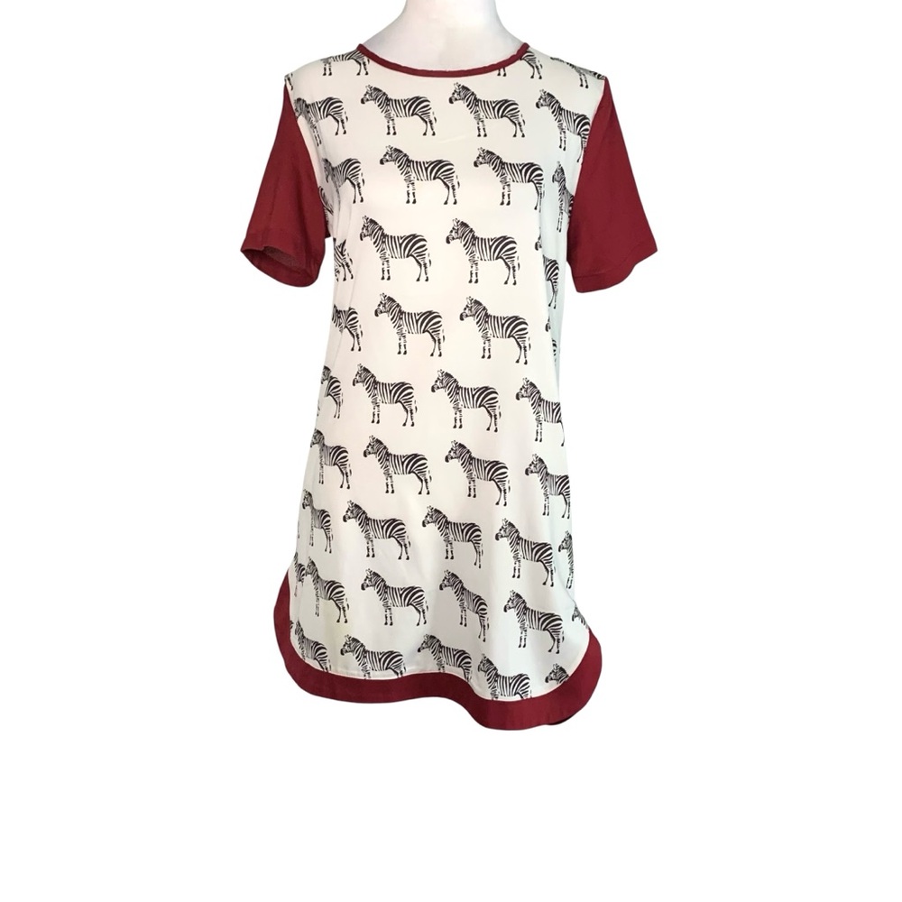 Lavish Alice Zebra Novelty Print UK 8/US 4 Lightweight Quirky Casual Dress